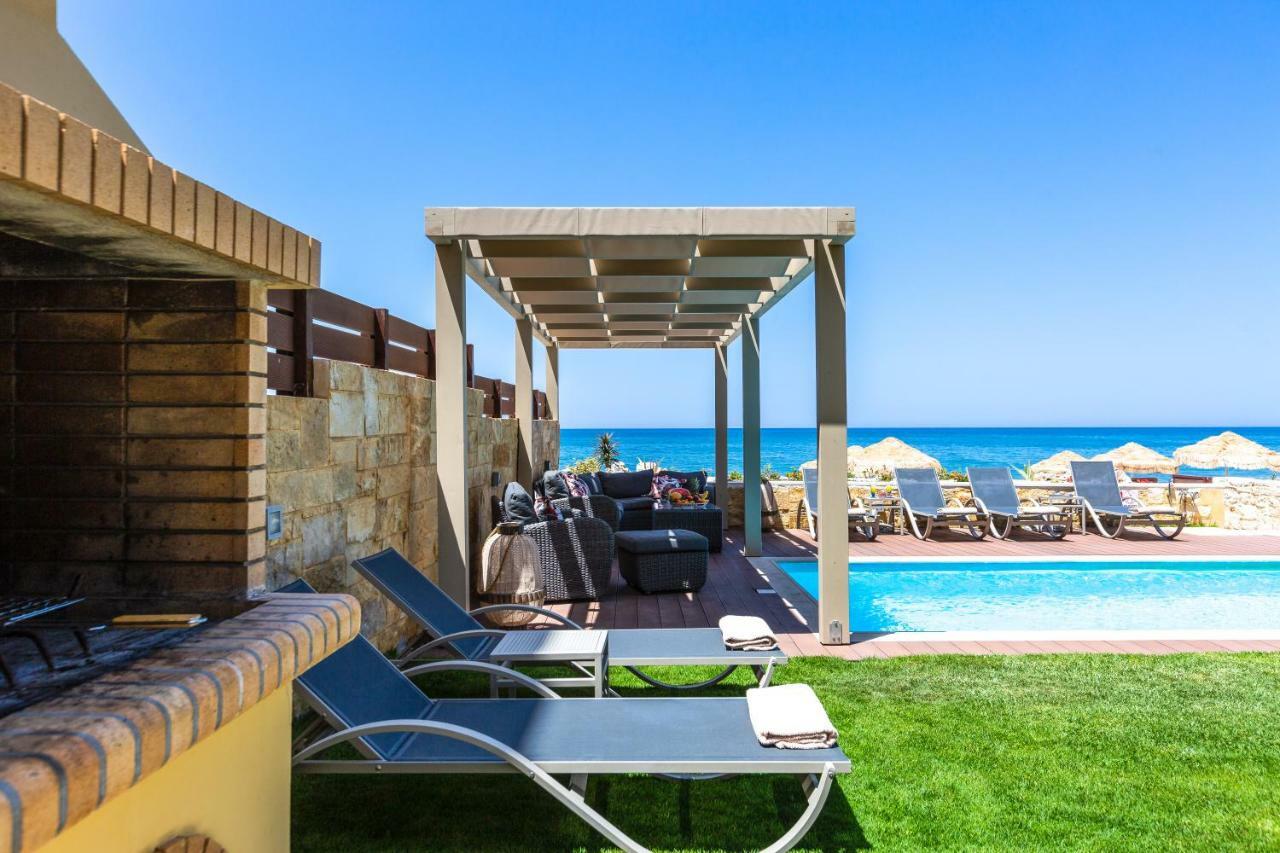 Espera Luxury Beach Front Residence With Pool & Bbq, By Thinkvilla Ретимно Экстерьер фото