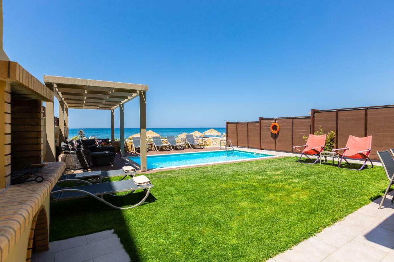 Espera Luxury Beach Front Residence With Pool & Bbq, By Thinkvilla Ретимно Экстерьер фото