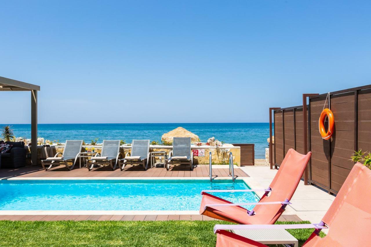 Espera Luxury Beach Front Residence With Pool & Bbq, By Thinkvilla Ретимно Экстерьер фото