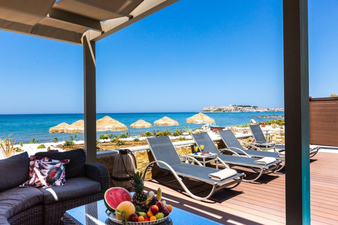 Espera Luxury Beach Front Residence With Pool & Bbq, By Thinkvilla Ретимно Экстерьер фото
